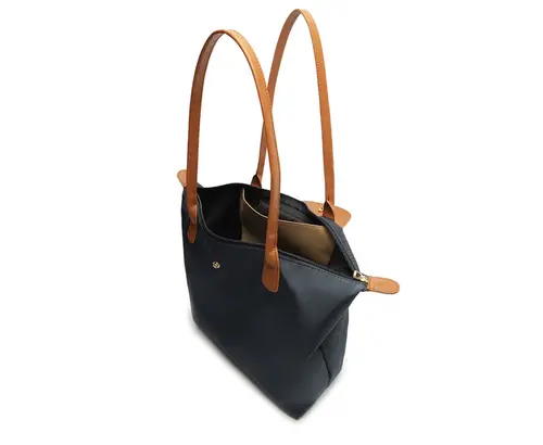 Bolsa Shopping Grande Nylon Botão