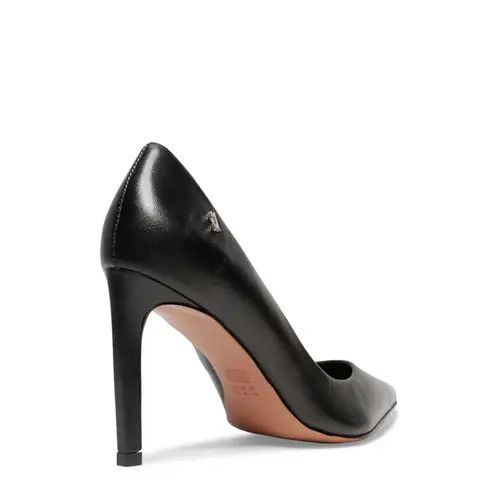 Scarpin Couro Confort Salto Fino