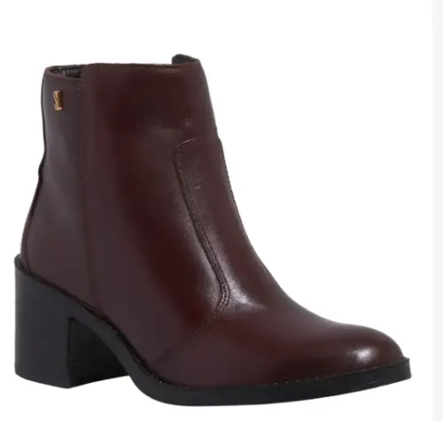 Bota Confort Salto Baixo Bloco