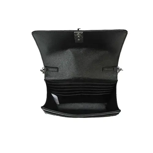 Bolsa Carteira Com Caixa Transversal Croco