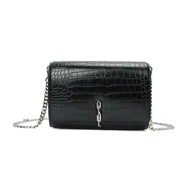 Bolsa Carteira Com Caixa Transversal Croco