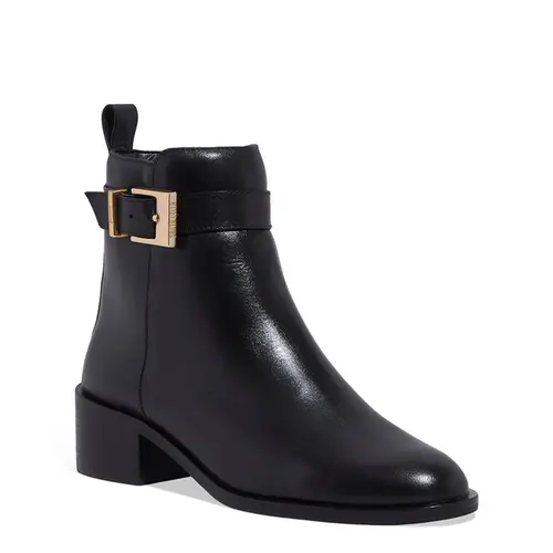Bota Couro Fivela