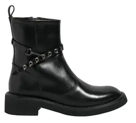 Bota Coturno Couro Confort