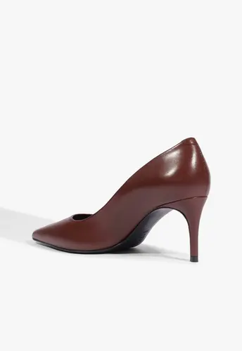 Scarpin Lena Low Couro