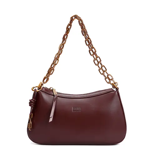 Bolsa Baguete Soft Alça De Ombro Corrente