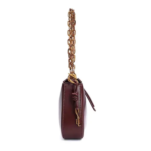 Bolsa Baguete Soft Alça De Ombro Corrente
