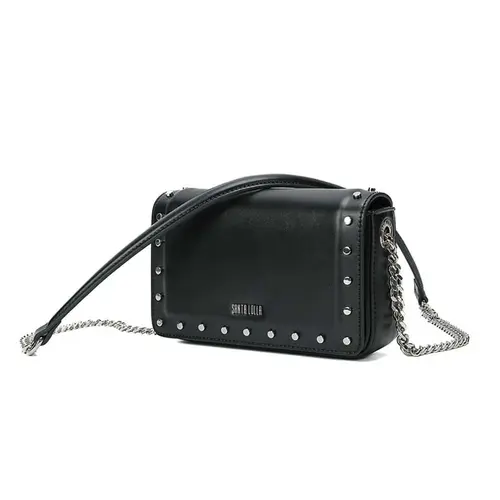 Bolsa Soft Tachas Alça Transversal