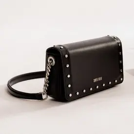 Bolsa Soft Tachas Alça Transversal