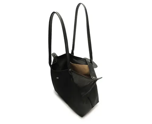 Bolsa Shopping Grande Nylon Botão
