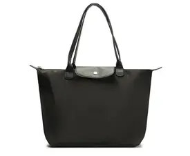 Bolsa Shopping Grande Nylon Botão