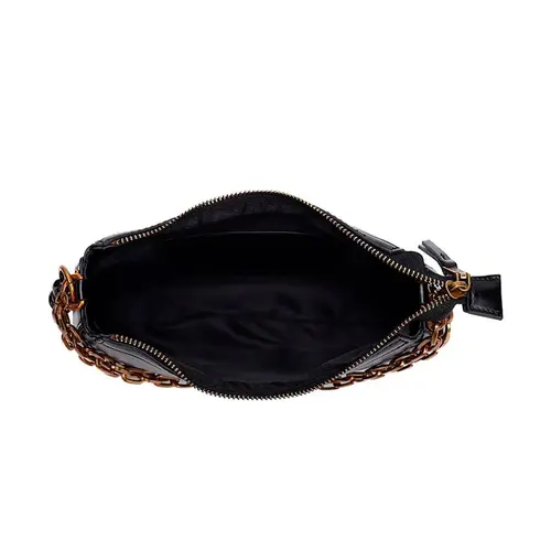 Bolsa Baguete Soft Alça De Ombro Corrente