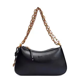Bolsa Baguete Soft Alça De Ombro Corrente