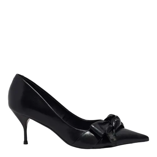 Scarpin Couro Confort Bico Fino