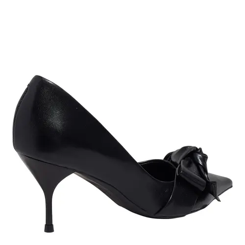 Scarpin Couro Confort Bico Fino