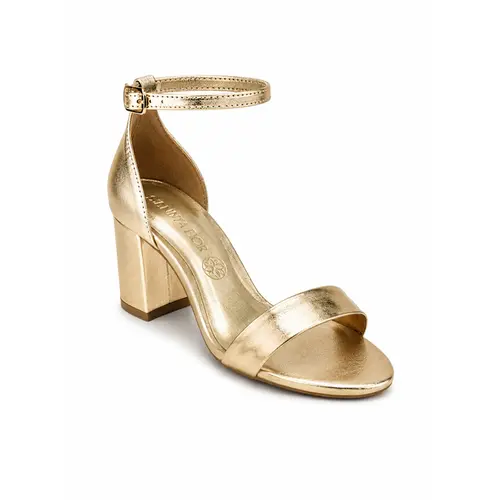 Sandalia Gisele Salto Bloco