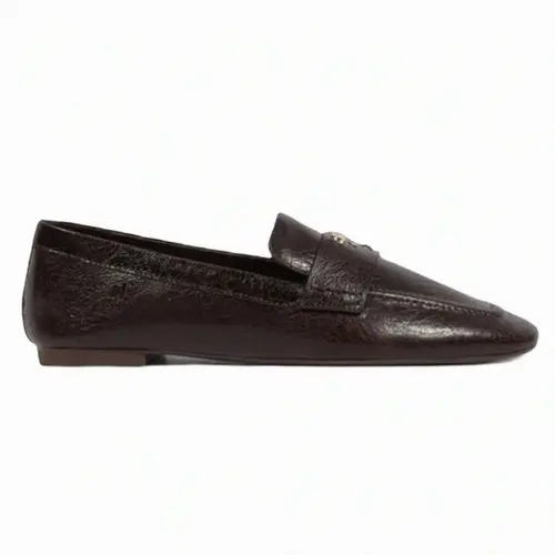 Mocassim Bico Quadrado Couro