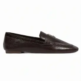 Mocassim Bico Quadrado Couro