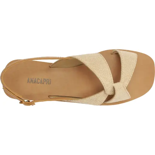 Sandália Rasteira Slingback Trançada